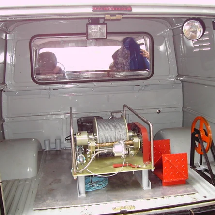 Каротажная лебедка переносная СПО-П-500