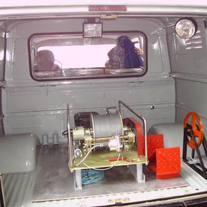 Каротажная лебедка переносная СПО-П-500